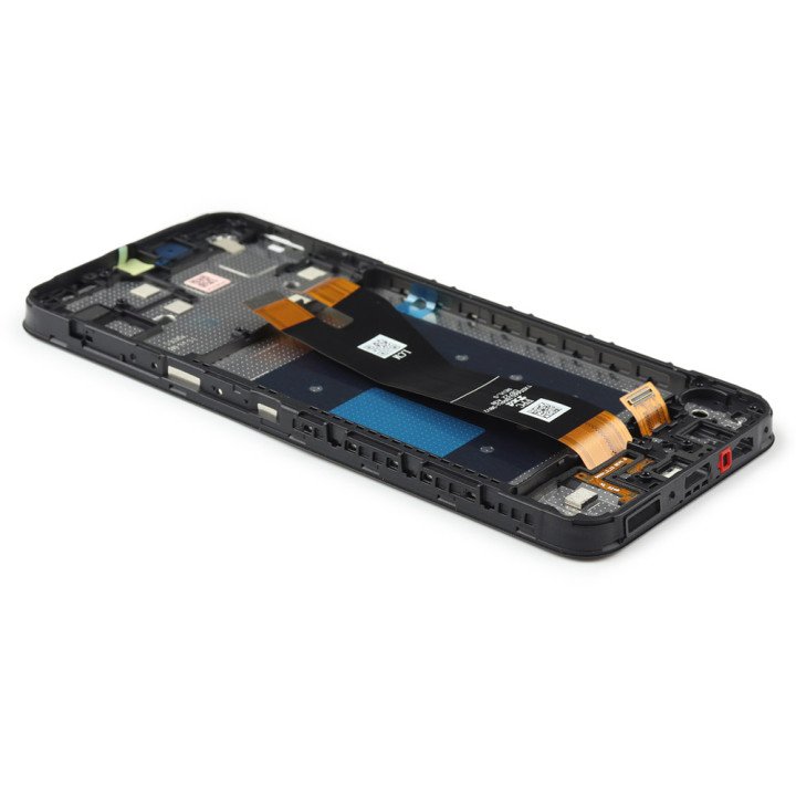 Display Complete with Housing For Samsung Galaxy A14 5G (A146) Black Service Pack billede 2