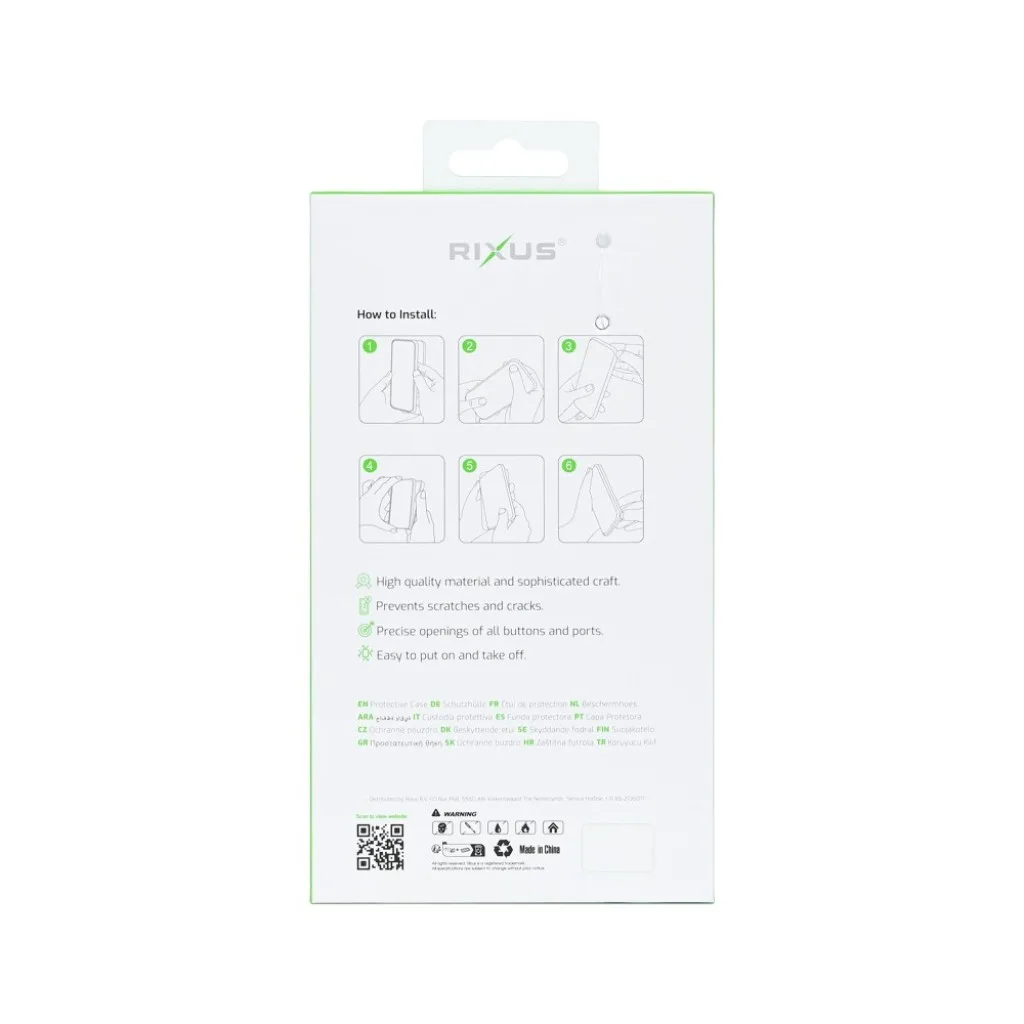 Rixus Alpine Ultra-Slim With MagSafe Compatible RXD022 cover med MagSafe til iPhone 17 Pro Max og 18 Pro Max, multicolor, billede 5
