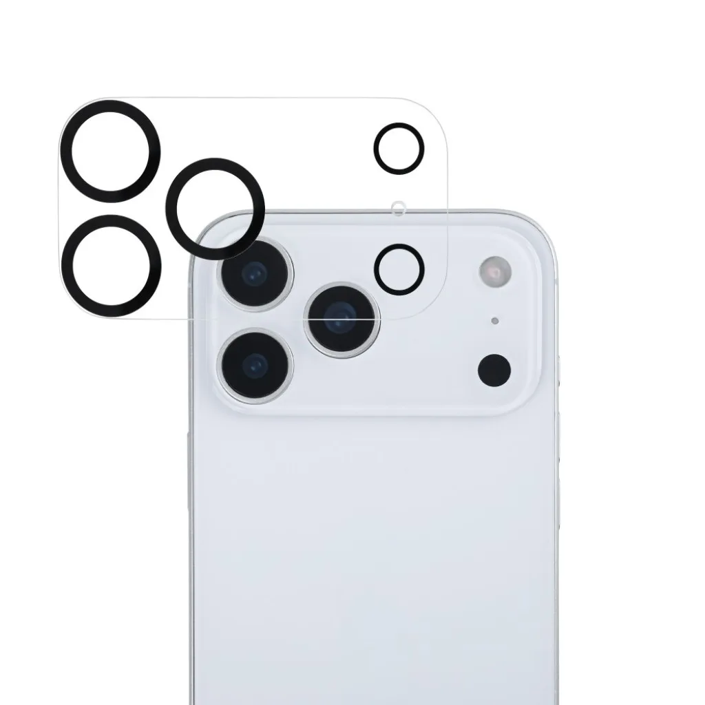 Rixus Clear HD Camera beskyttelsesglas til iPhone 17 Pro Max, billede 3