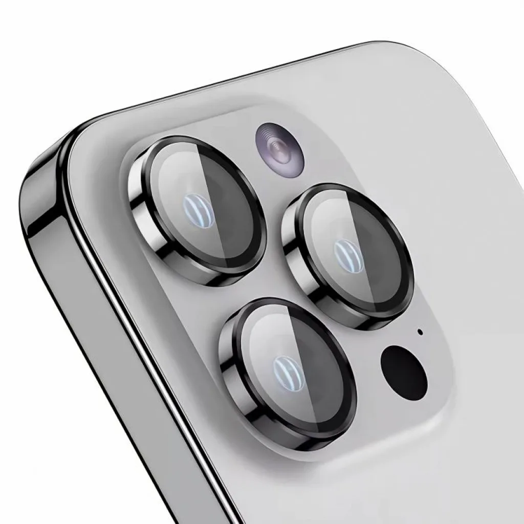 Rixus Metal Shield Camera beskyttelsesglas til iPhone 17 Pro, billede 4