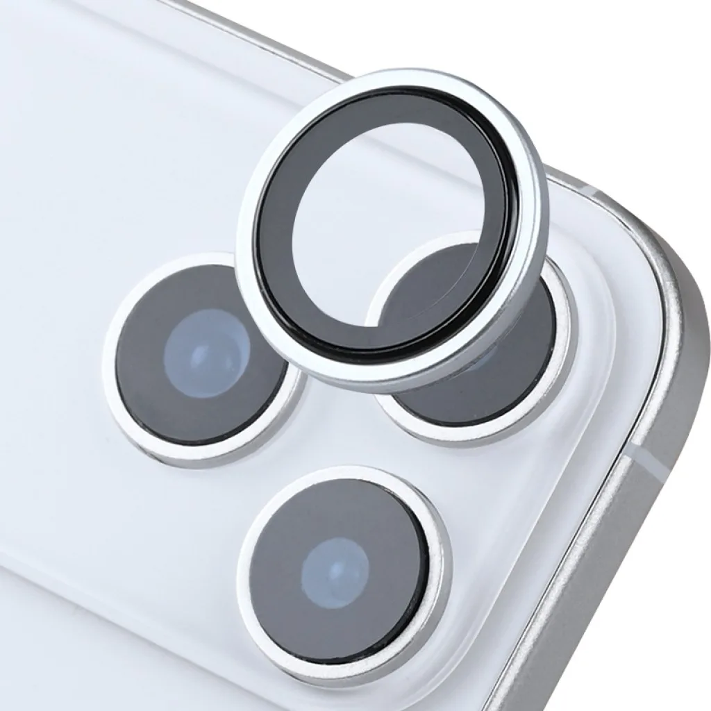 Rixus Metal Shield Camera beskyttelsesglas til iPhone 17 Pro, billede 5