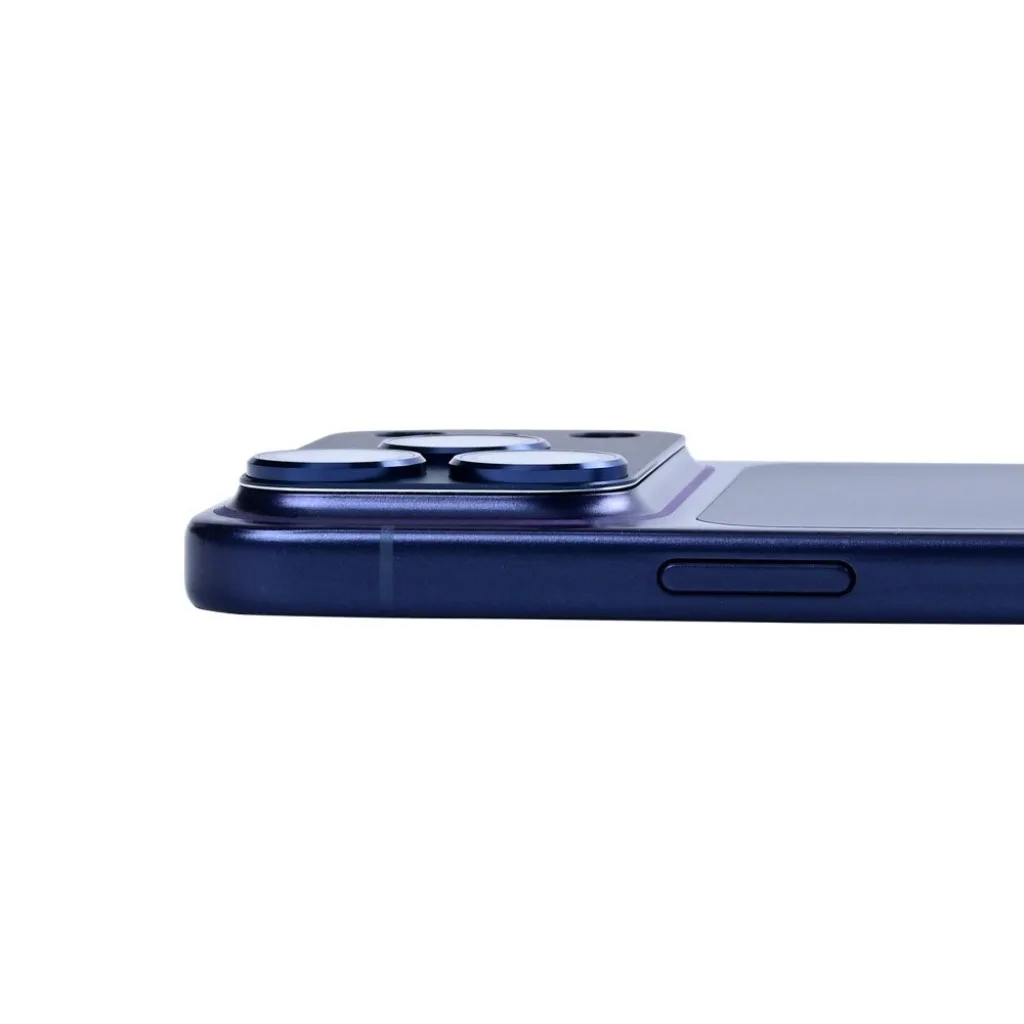 Rixus Ultra Clear Camera Protection beskyttelsesglas til iPhone 17 Pro, blå, billede 5
