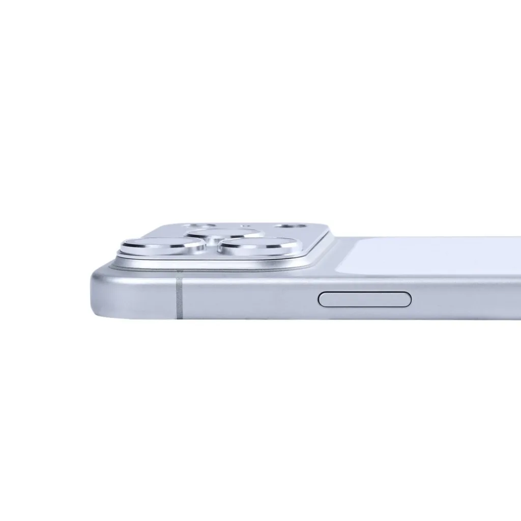 Rixus Ultra Clear Camera Protection beskyttelsesglas til iPhone 17 Pro, sølv, billede 5