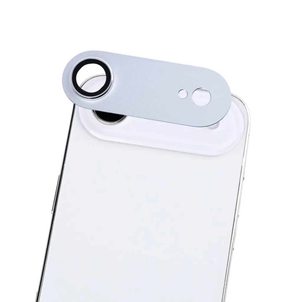 Rixus Ultra Clear Camera Protection beskyttelsesglas til iPhone 17 Air, hvid, billede 3