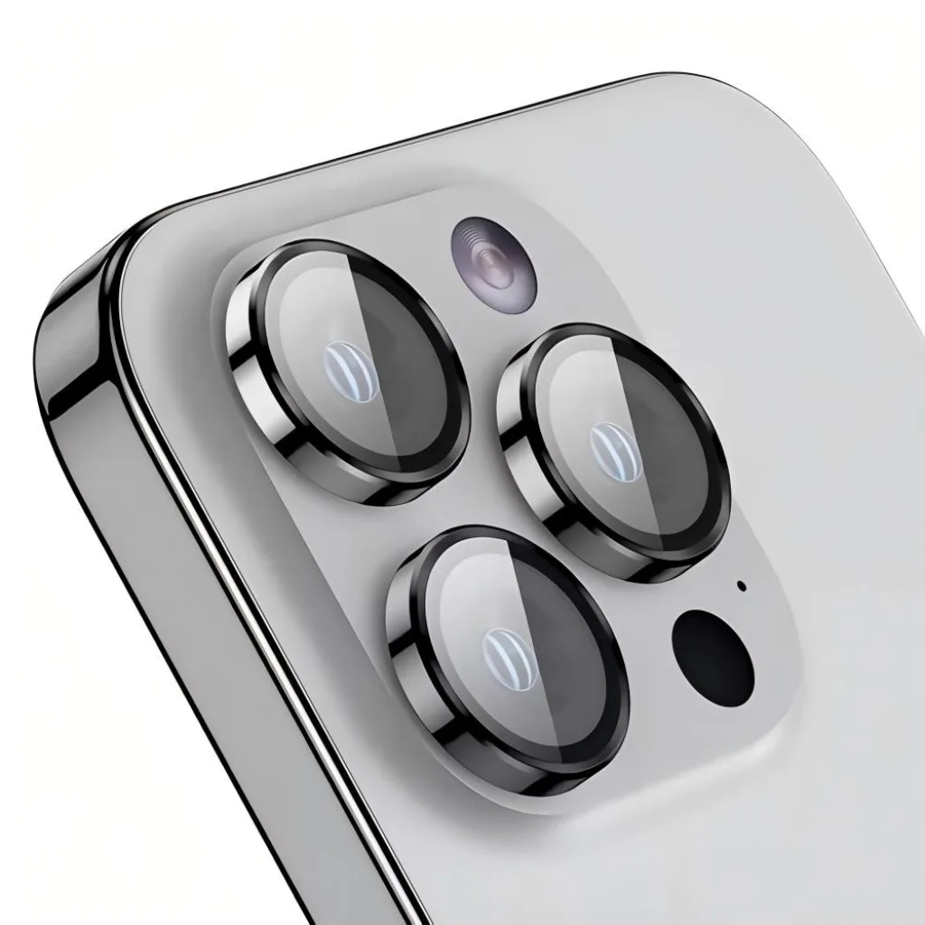 Rixus Metal Shield Camera beskyttelsesglas til iPhone 17 Air, billede 4