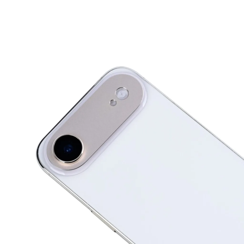 Rixus Ultra Clear Camera Protection beskyttelsesglas til iPhone 17 Air, guld, billede 4