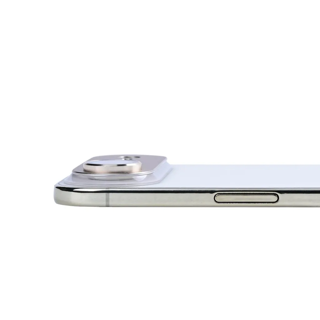 Rixus Ultra Clear Camera Protection beskyttelsesglas til iPhone 17 Air, guld, billede 5