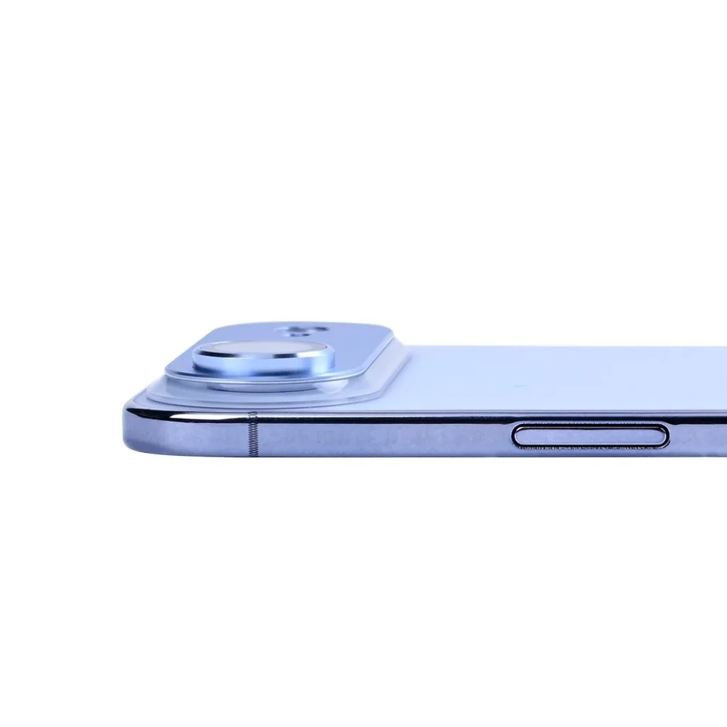 Rixus Ultra Clear Camera Protection beskyttelsesglas til iPhone 17 Air, blå, billede 5
