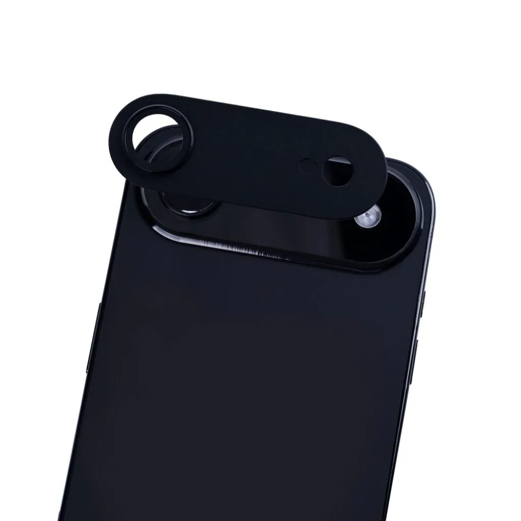 Rixus Ultra Clear Camera Protection beskyttelsesglas til iPhone 17 Air, sort, billede 3