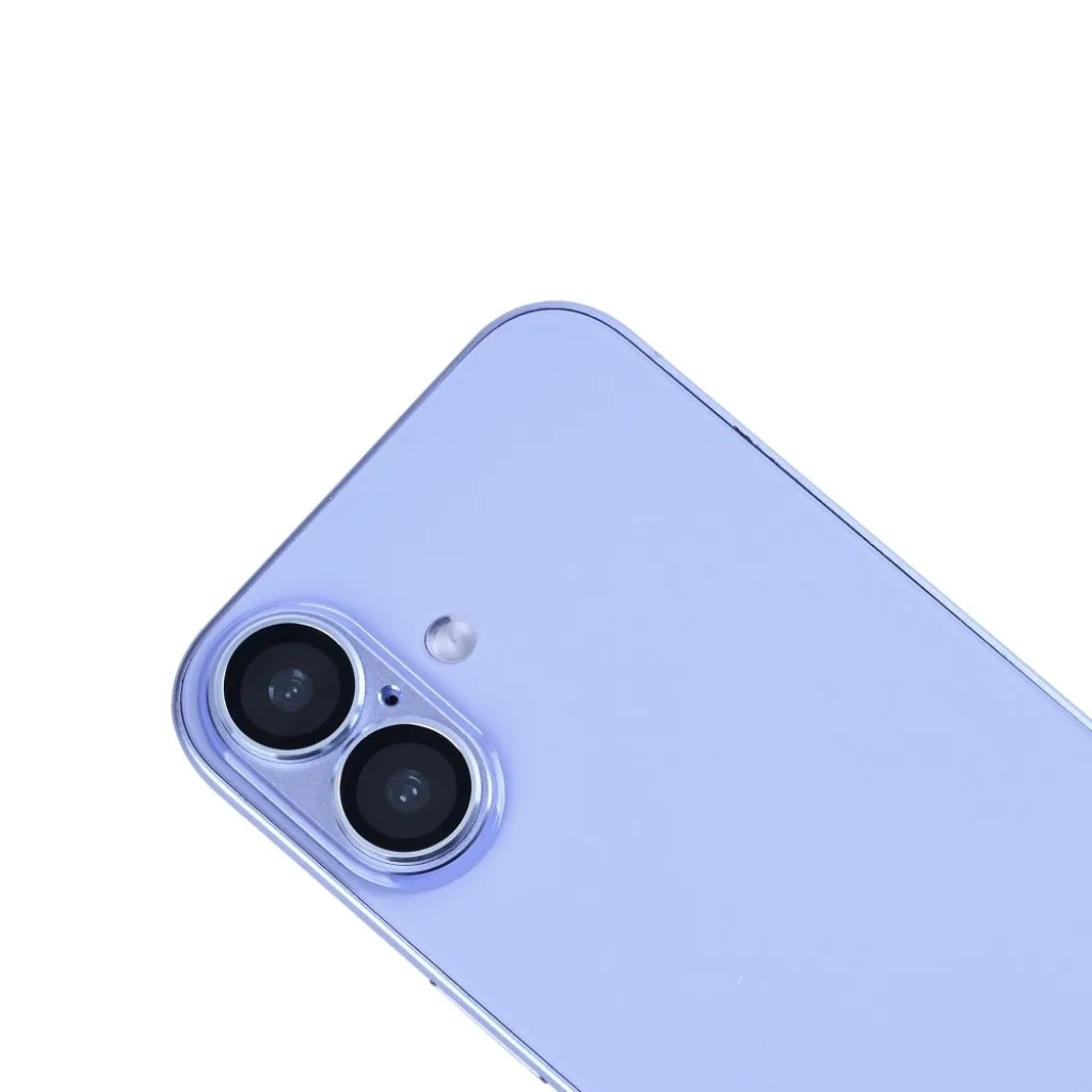 Rixus Ultra Clear Camera Protection beskyttelsesglas til iPhone 17, blå, billede 4