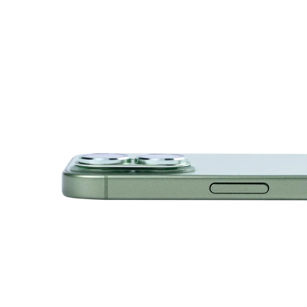 Rixus Ultra Clear Camera Protection beskyttelsesglas til iPhone 17, grøn, billede 5
