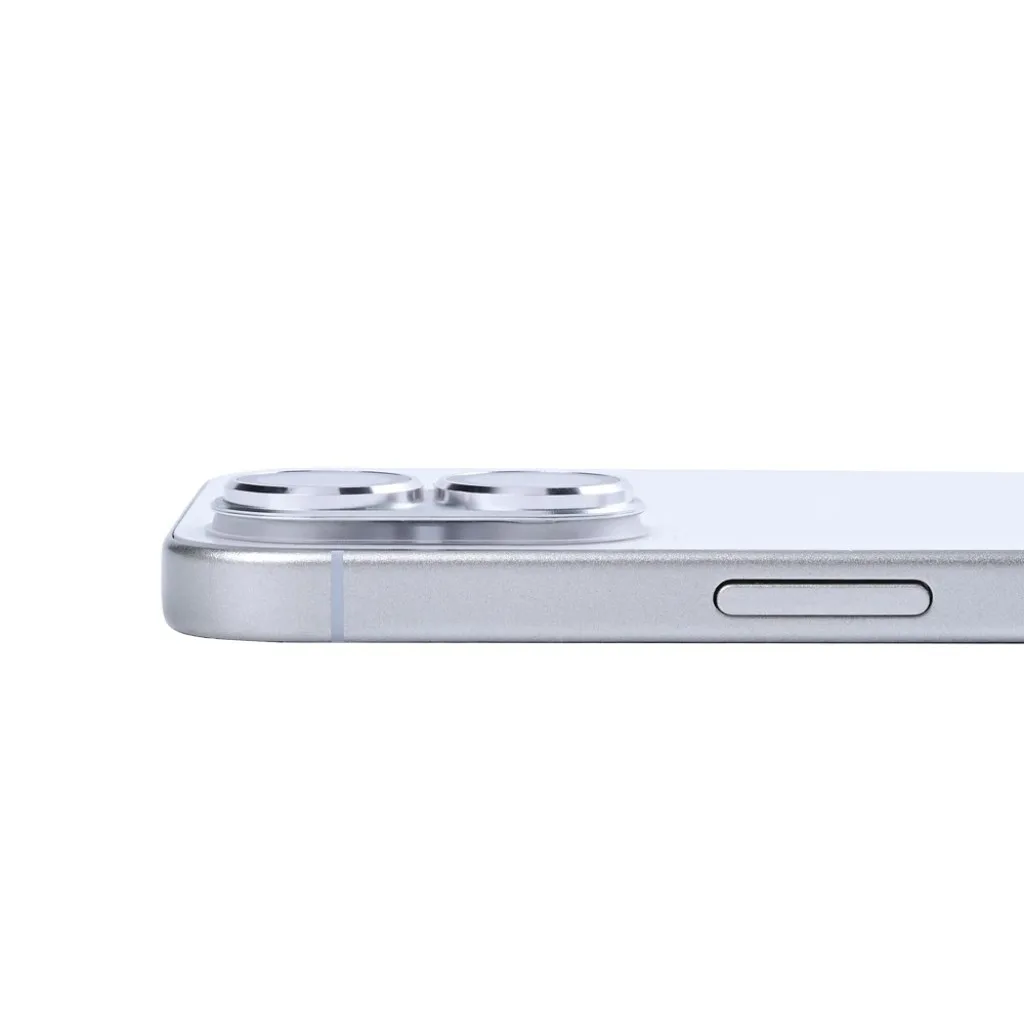 Rixus Ultra Clear Camera Protection beskyttelsesglas til iPhone 17, hvid, billede 5