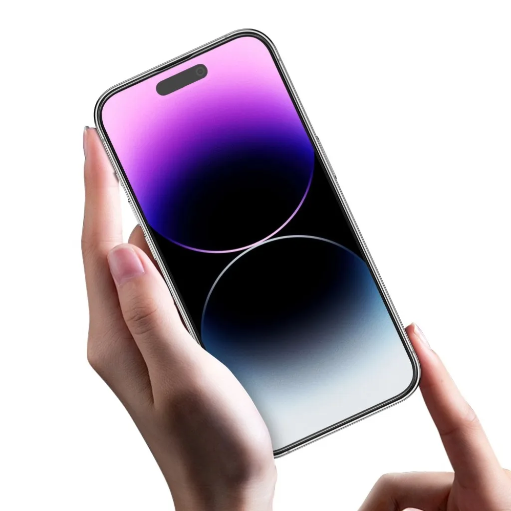 Rixus Matte beskyttelsesglas til iPhone 16, billede 5