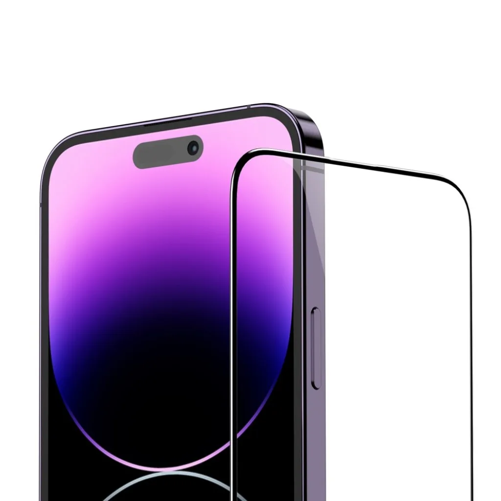 Rixus Clear HD With Fit Box beskyttelsesglas til iPhone 15 Pro Max, billede 4