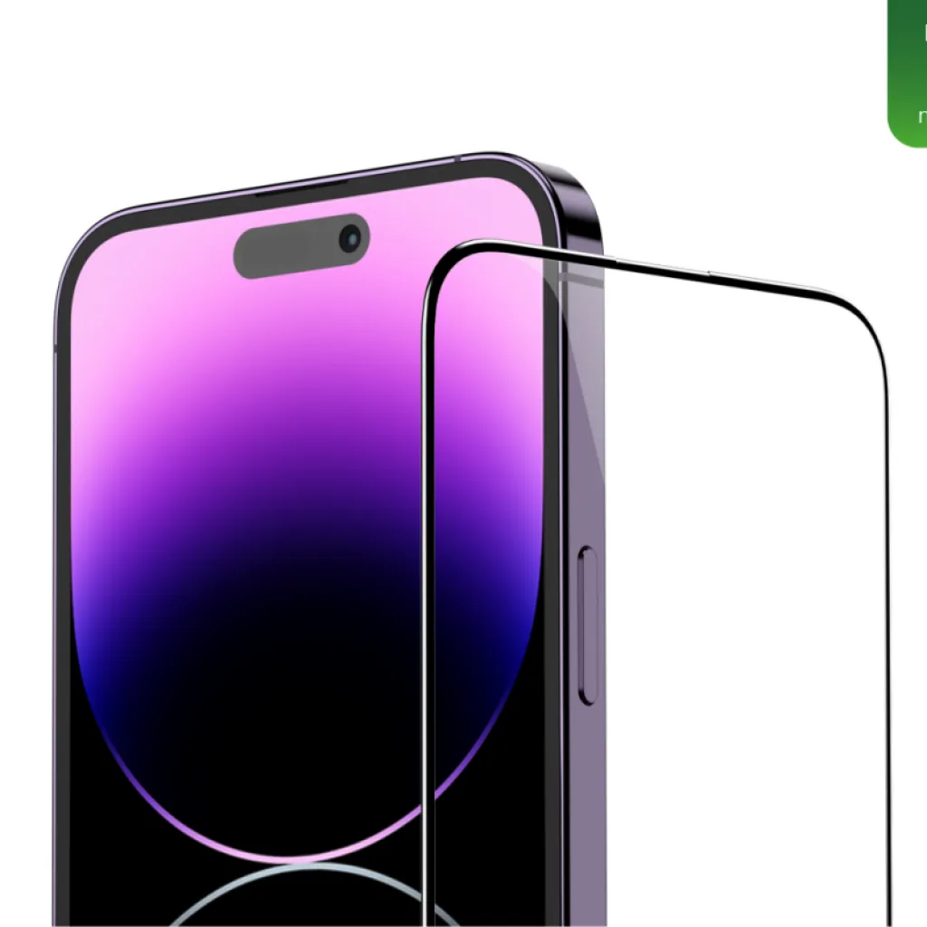Rixus Clear HD Ultra Line beskyttelsesglas til iPhone 15 Plus, billede 2