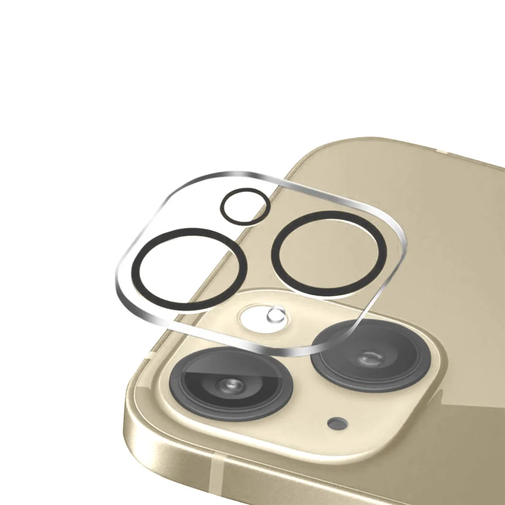 Rixus Clear HD Camera beskyttelsesglas til iPhone 15 og 15 Plus, billede 4