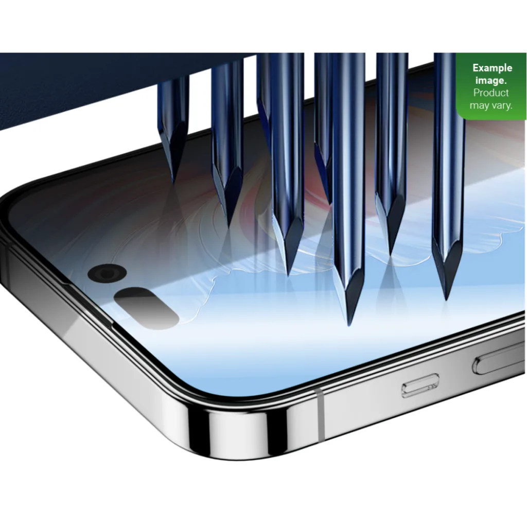 Rixus Clear HD Full Curved Edge beskyttelsesglas til iPhone 14 Plus, billede 2