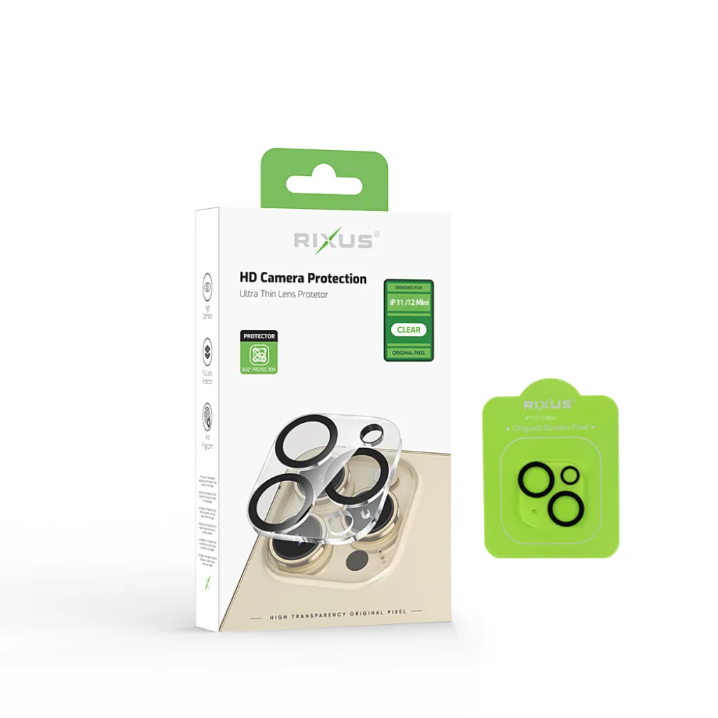 Rixus Clear HD Camera beskyttelsesglas til iPhone 11, billede 2