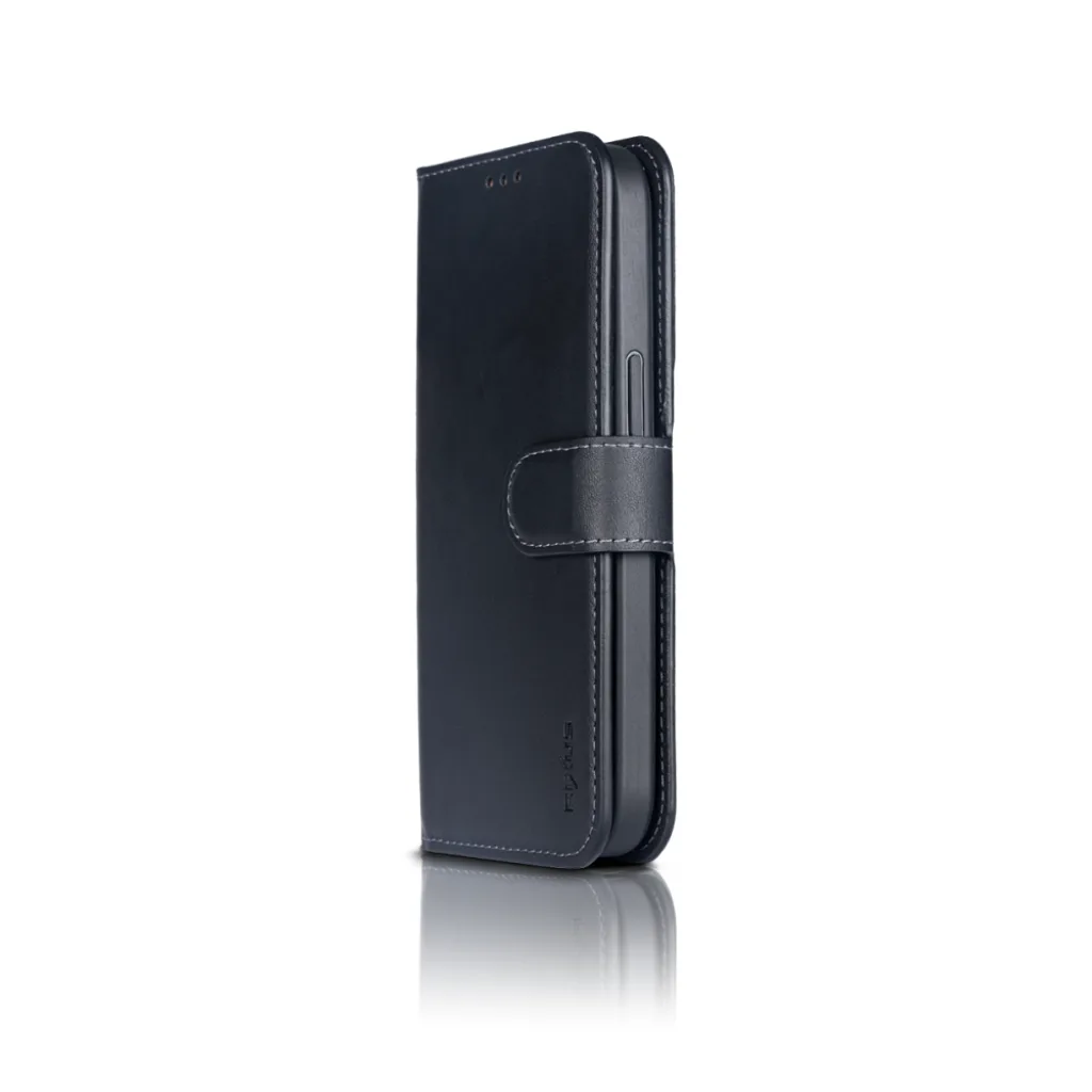 Rixus Duo pungcover med aftageligt cover til iPhone 12, sort, billede 2