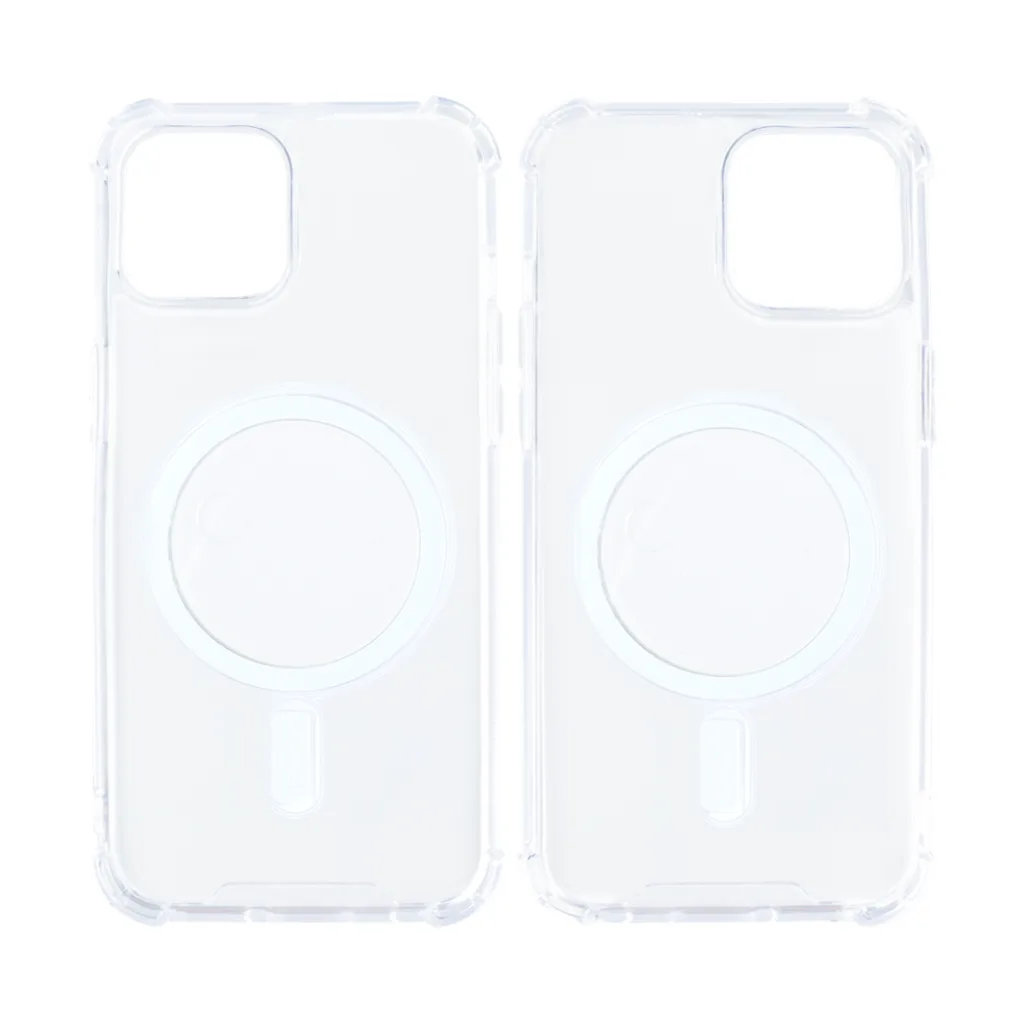 Rixus Anti-Burst cover med MagSafe til iPhone 14 Plus, gennemsigtig, billede 5