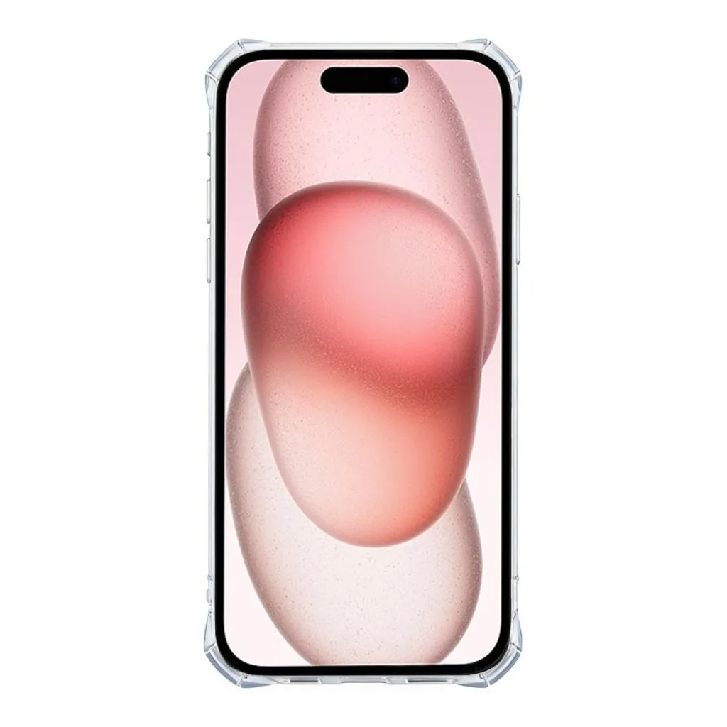 Rixus Armor-X Anti Shock cover med MagSafe til iPhone 15, gennemsigtig, billede 2