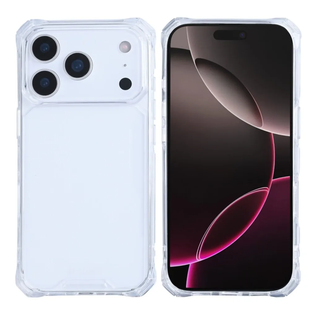 Rixus Armor-X Anti Shock cover til iPhone 17 Pro, gennemsigtig, billede 3
