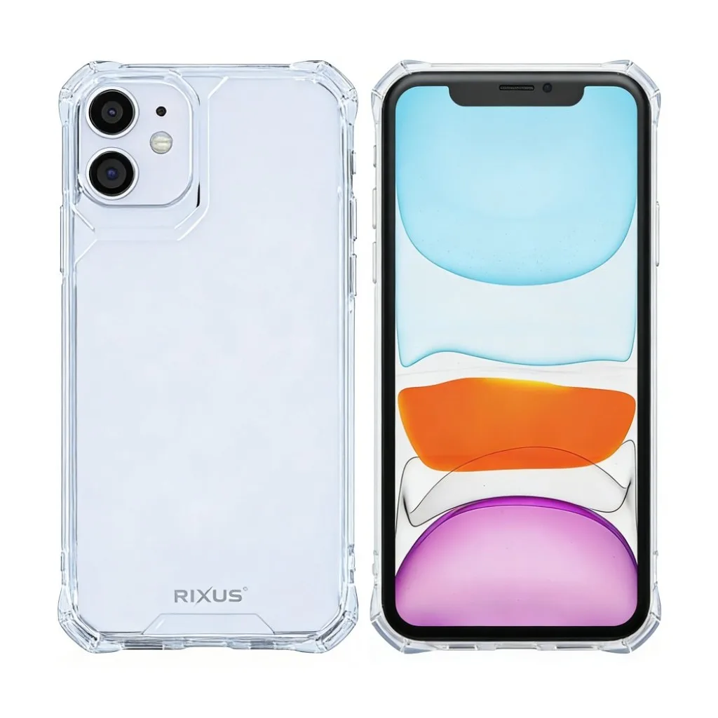 Rixus Armor-X Anti Shock cover til iPhone 11, gennemsigtig, billede 3