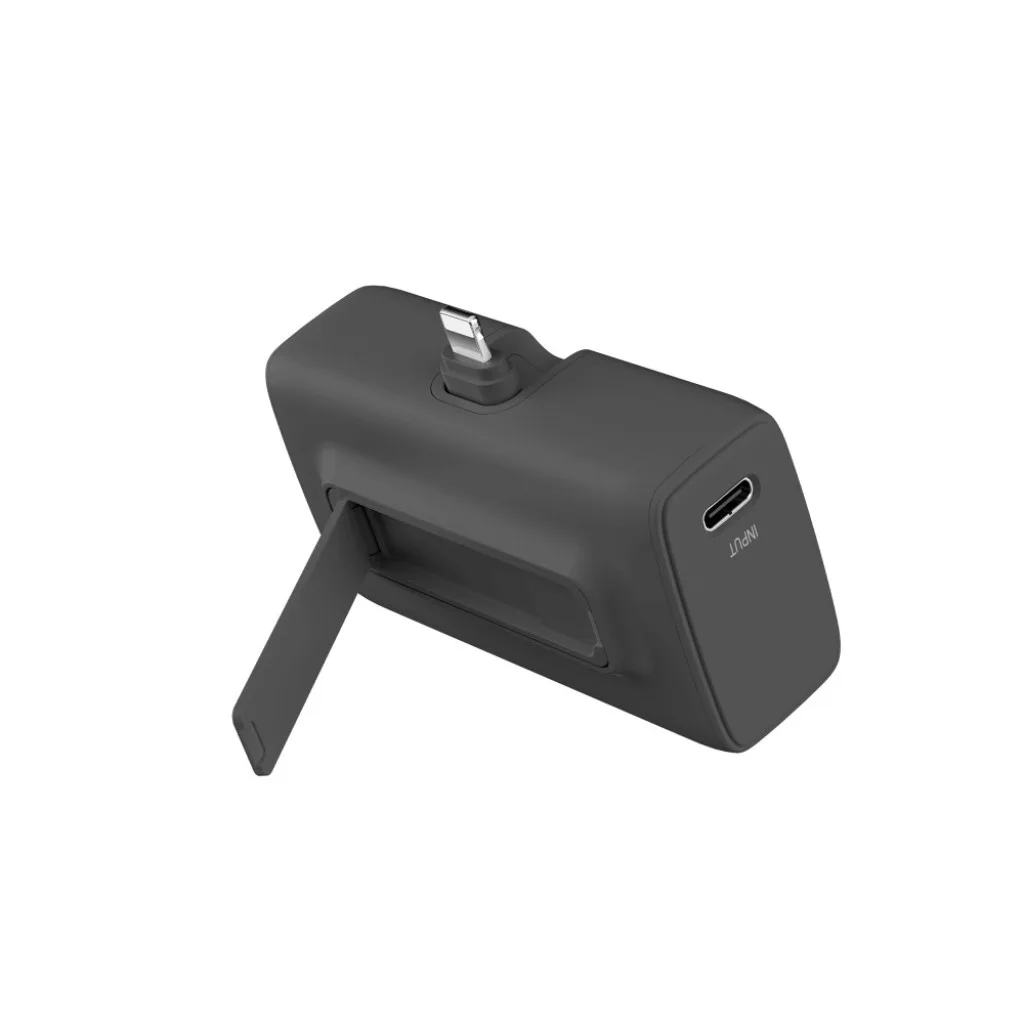 Rixus Mini Click-On 3 in 1 Powerbank 4500mAh, sort, billede 3