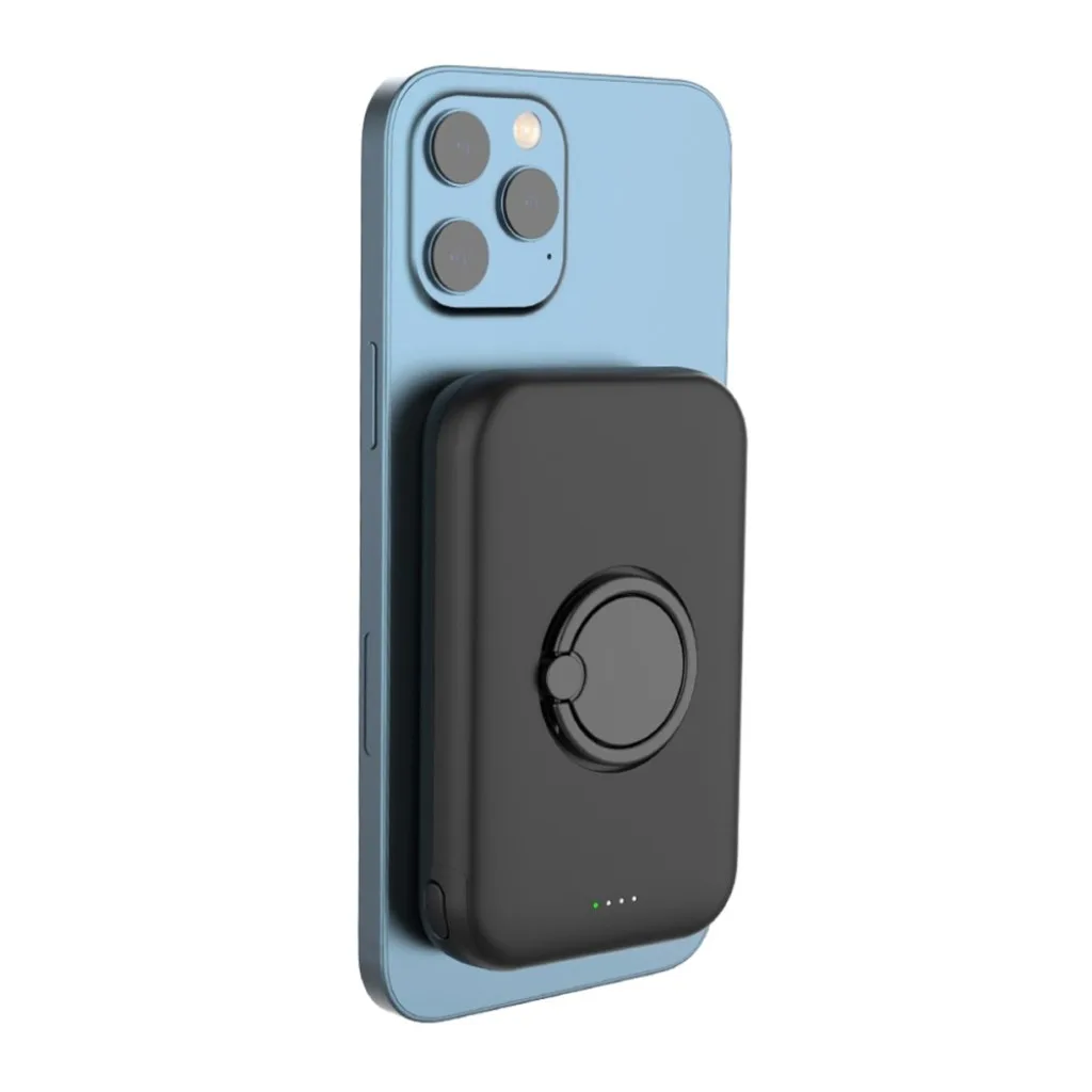 Rixus High Capacity Powerbank 5000mAh, sort, billede 4