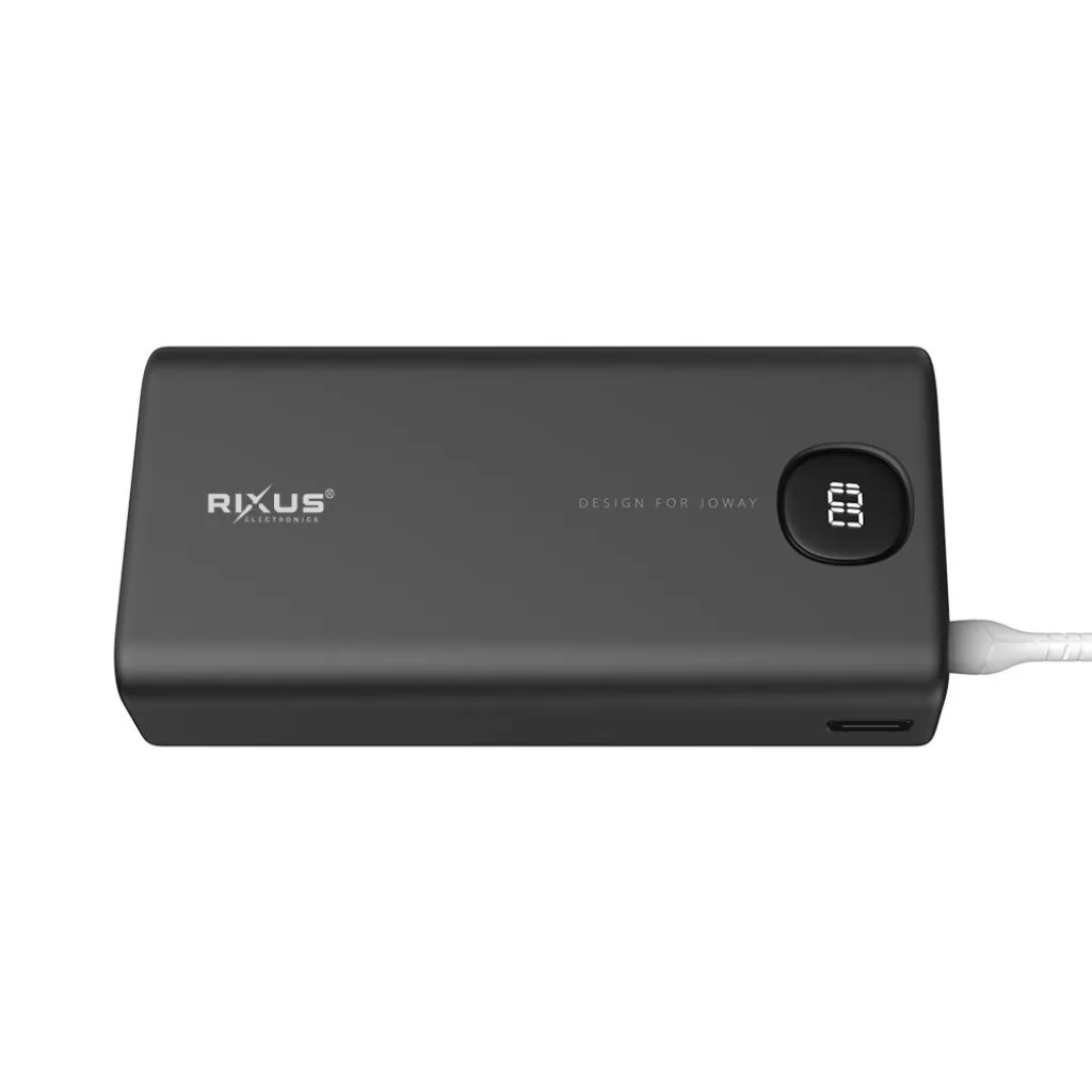 Rixus High Capacity Powerbank 40000mAh, sort, billede 2