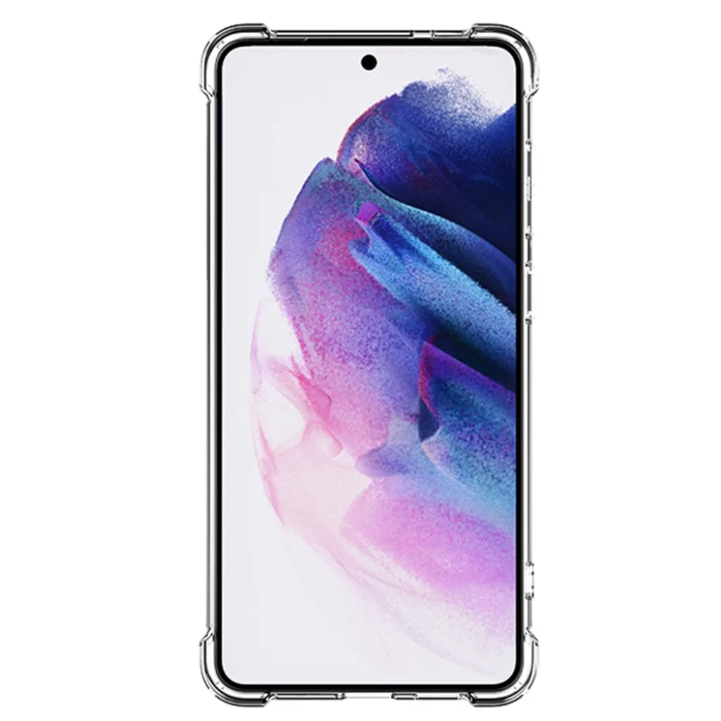 Rixus Anti-Burst cover til Galaxy S25 Edge, gennemsigtig, billede 2