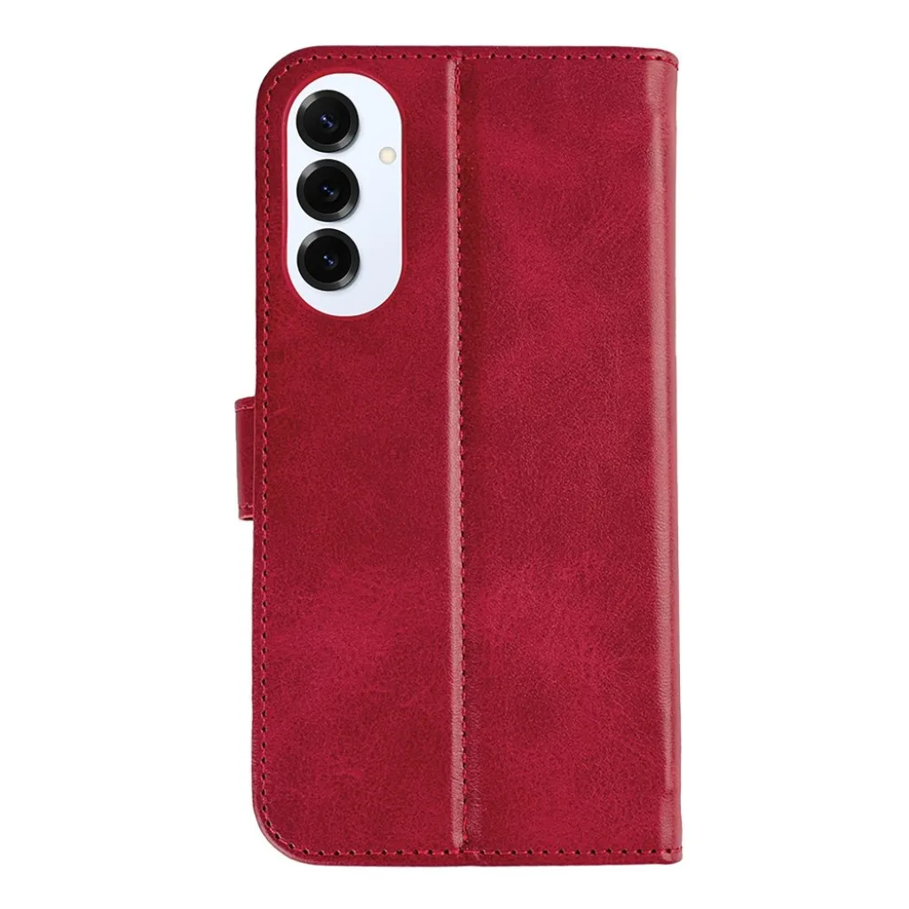 Rixus Bookcase pungcover til Galaxy S25 Edge, rød, billede 2