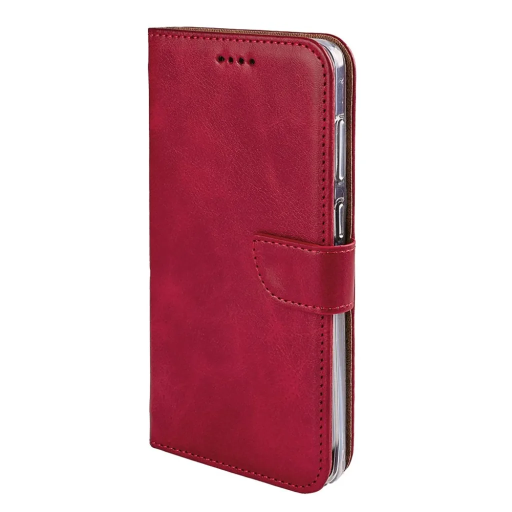 Rixus Bookcase pungcover til Galaxy S25 Edge, rød, billede 4