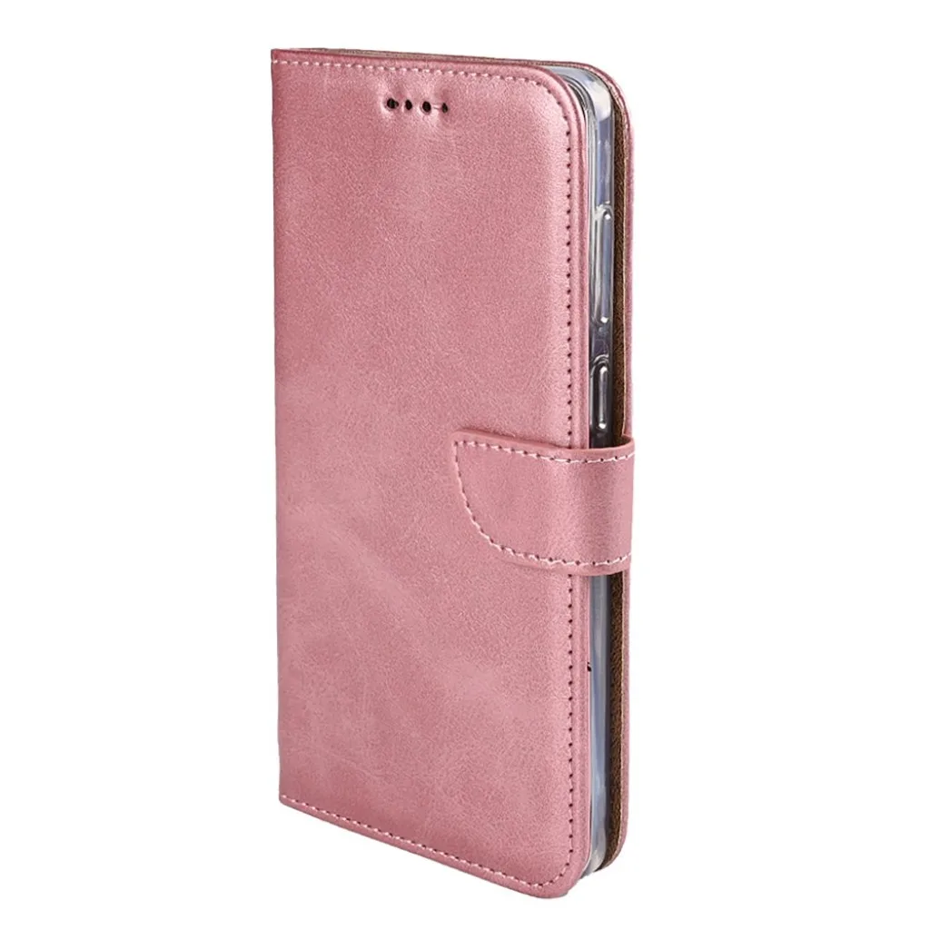 Rixus Bookcase pungcover til Galaxy S25 Edge, pink, billede 4
