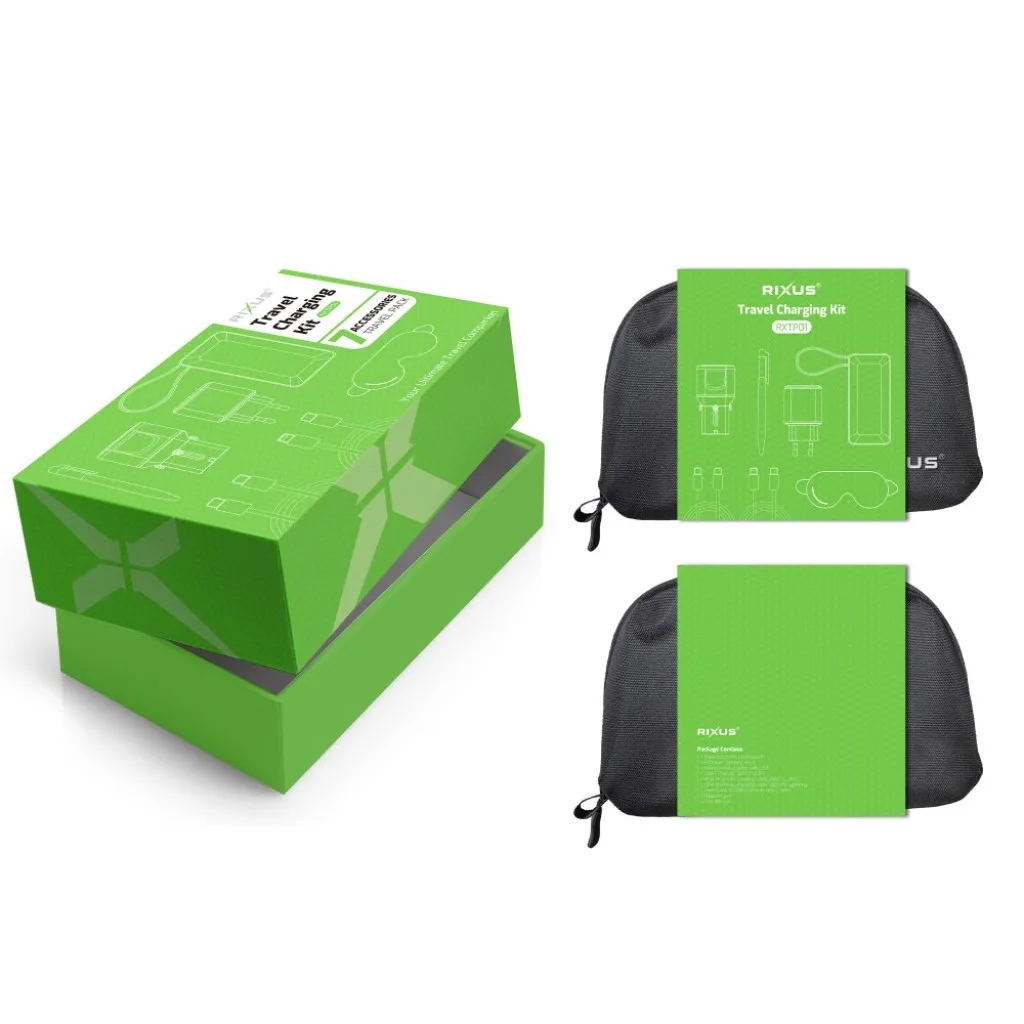 Rixus Recharge Travel Pack, sort, billede 5