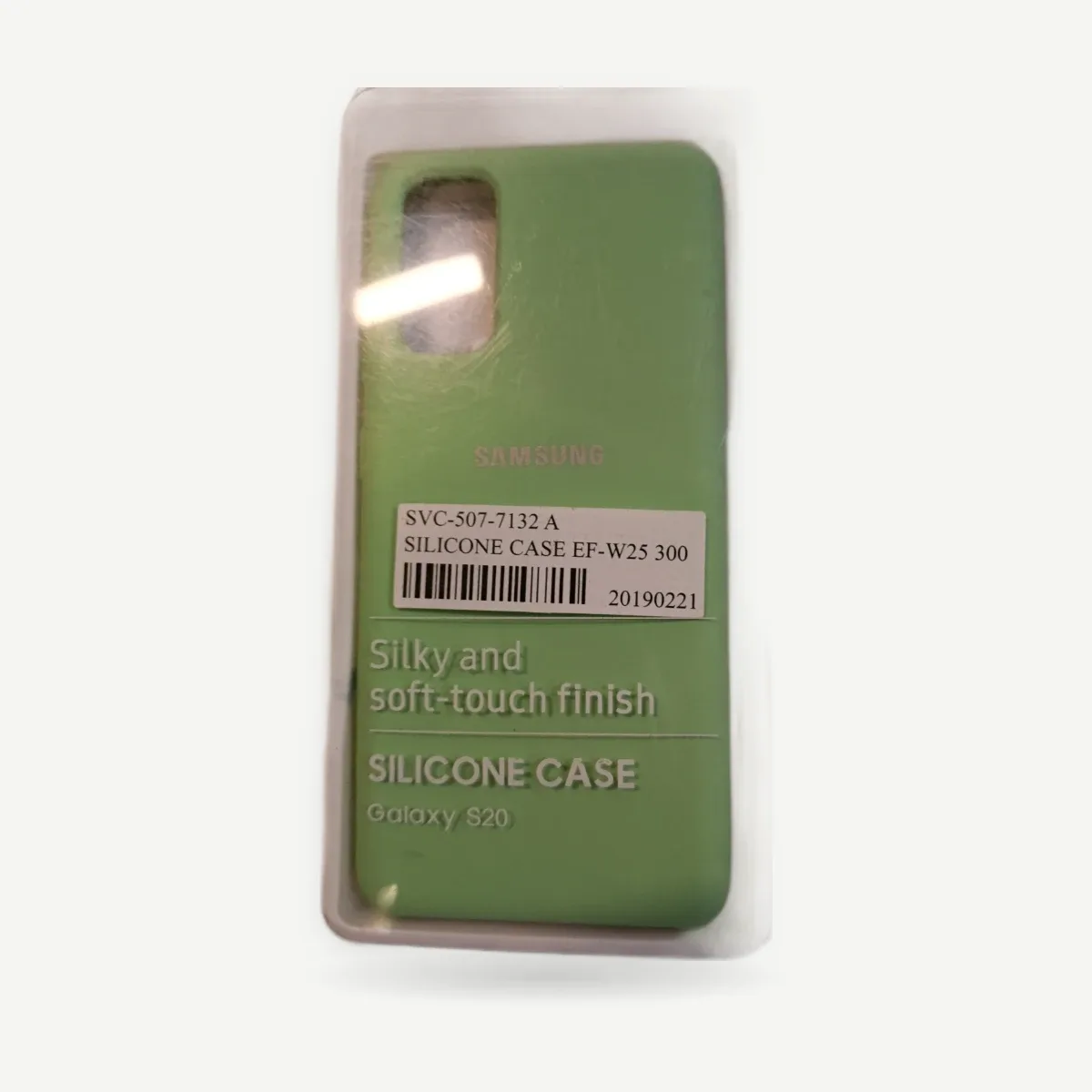 Samsung silikonecover til Galaxy S20, grøn