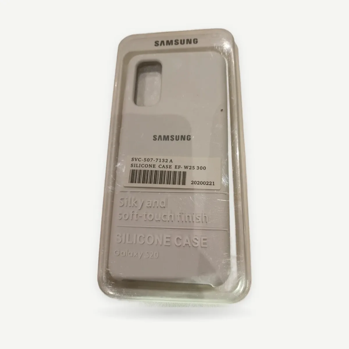 Samsung silikonecover til Galaxy S20, hvid
