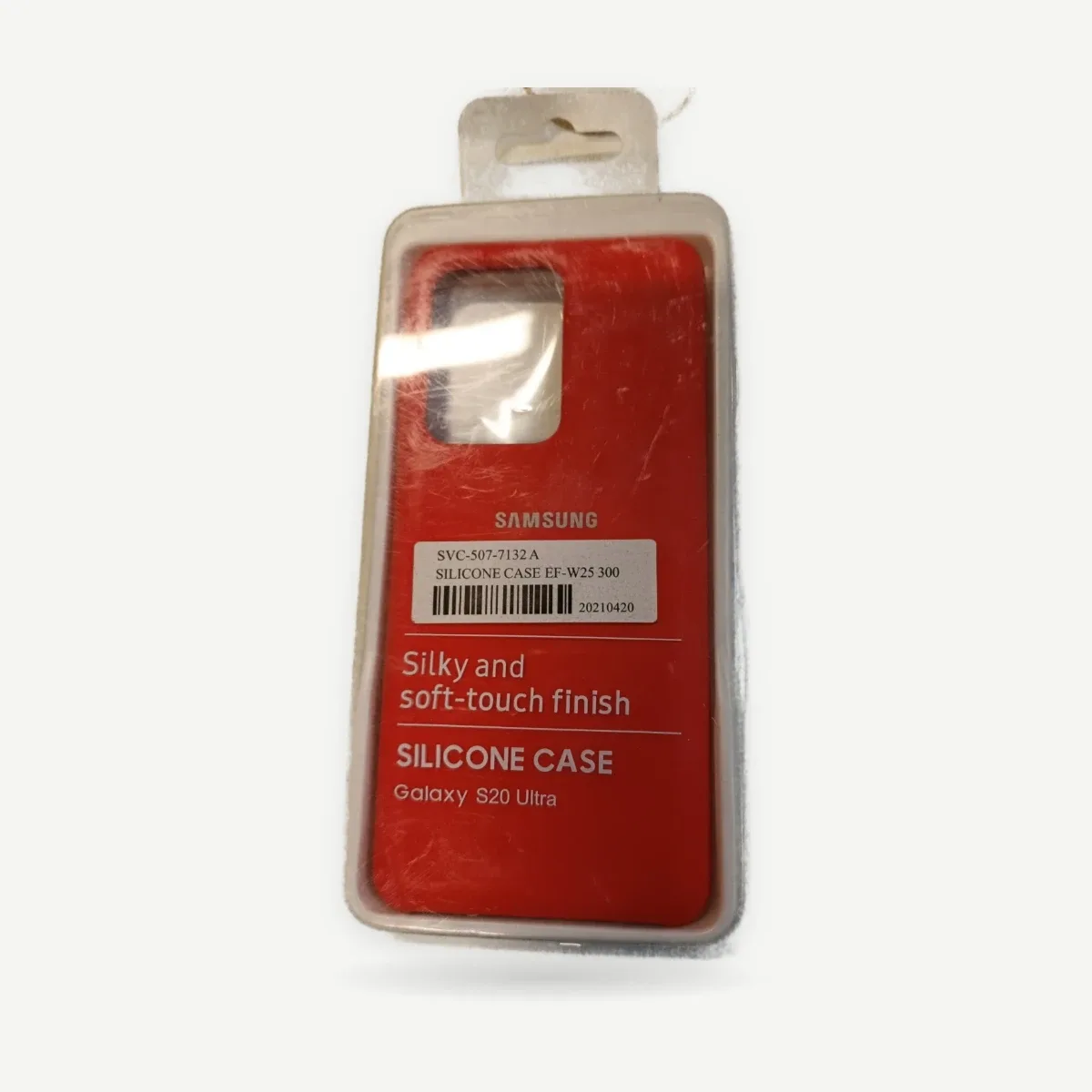 Samsung silikonecover til Galaxy S20 Ultra, rød
