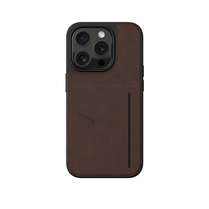NOVANL WalletGuard For iPhone 14 Plus Brown billede 2