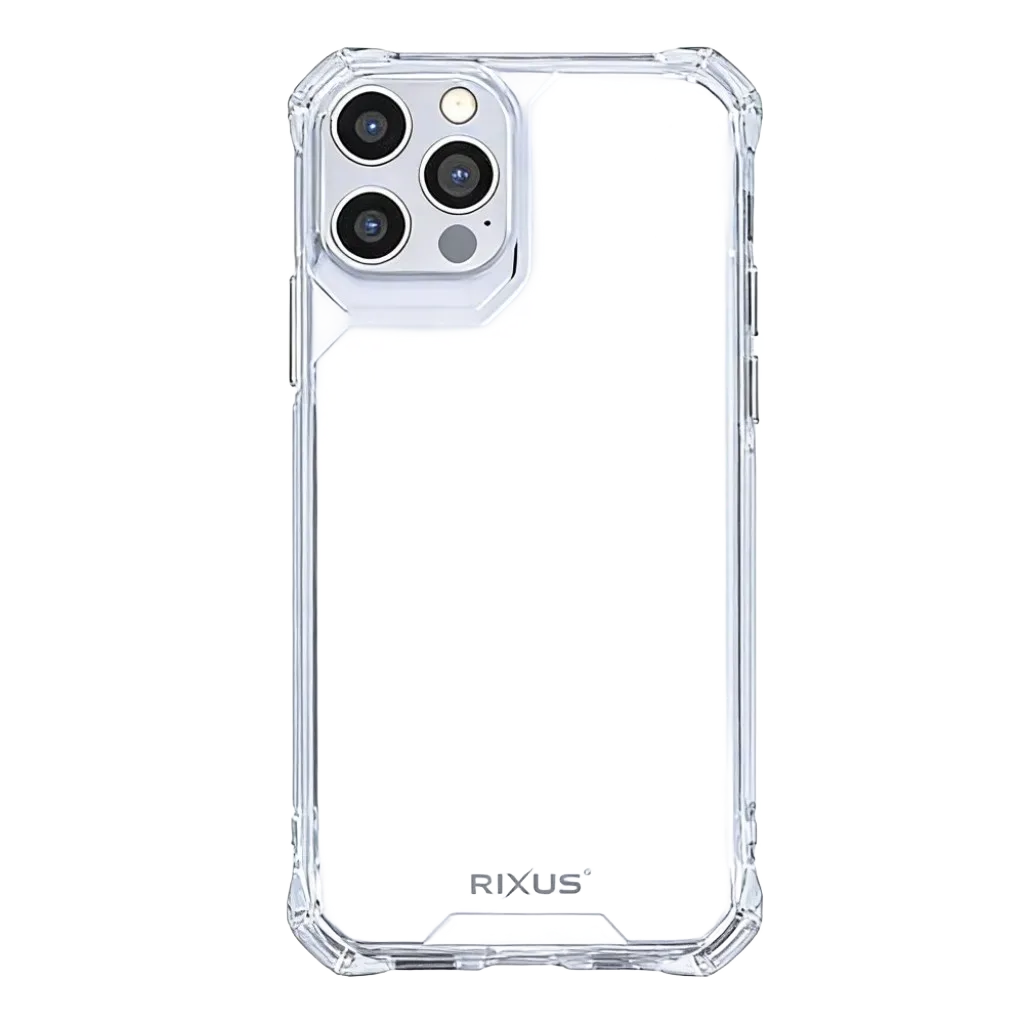 Rixus Armor-X Anti Shock cover til iPhone 12, gennemsigtig
