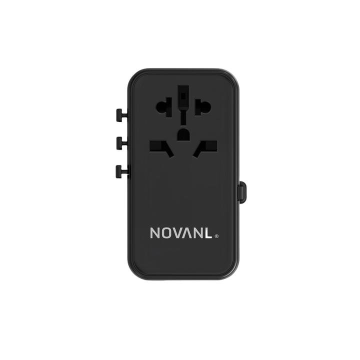 NOVANL WorldCharge Pro 85W (Incl. USB-C) Black billede 3