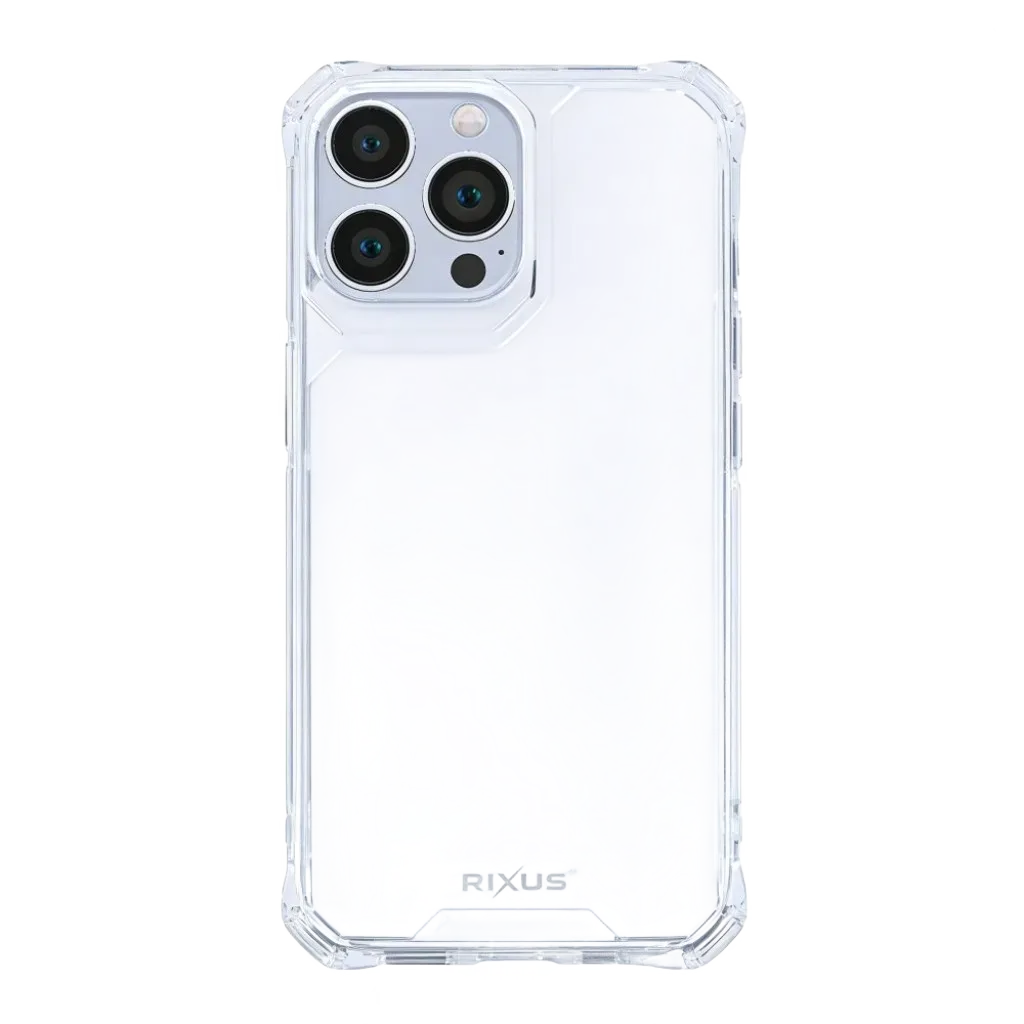 Rixus Armor-X Anti Shock cover til iPhone 15 Pro Max, gennemsigtig