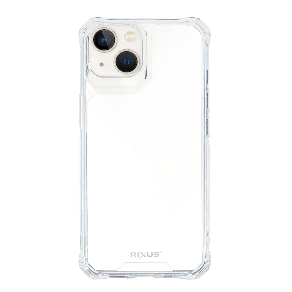 Rixus Armor-X Anti Shock cover til iPhone 13, gennemsigtig