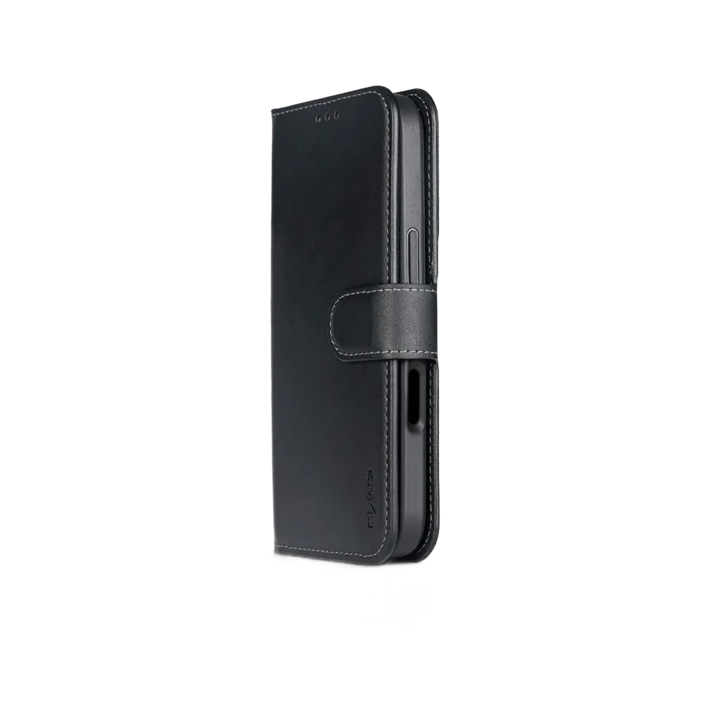 Rixus Duo pungcover med aftageligt cover til iPhone 17 Pro og 18 Pro, sort, billede 3