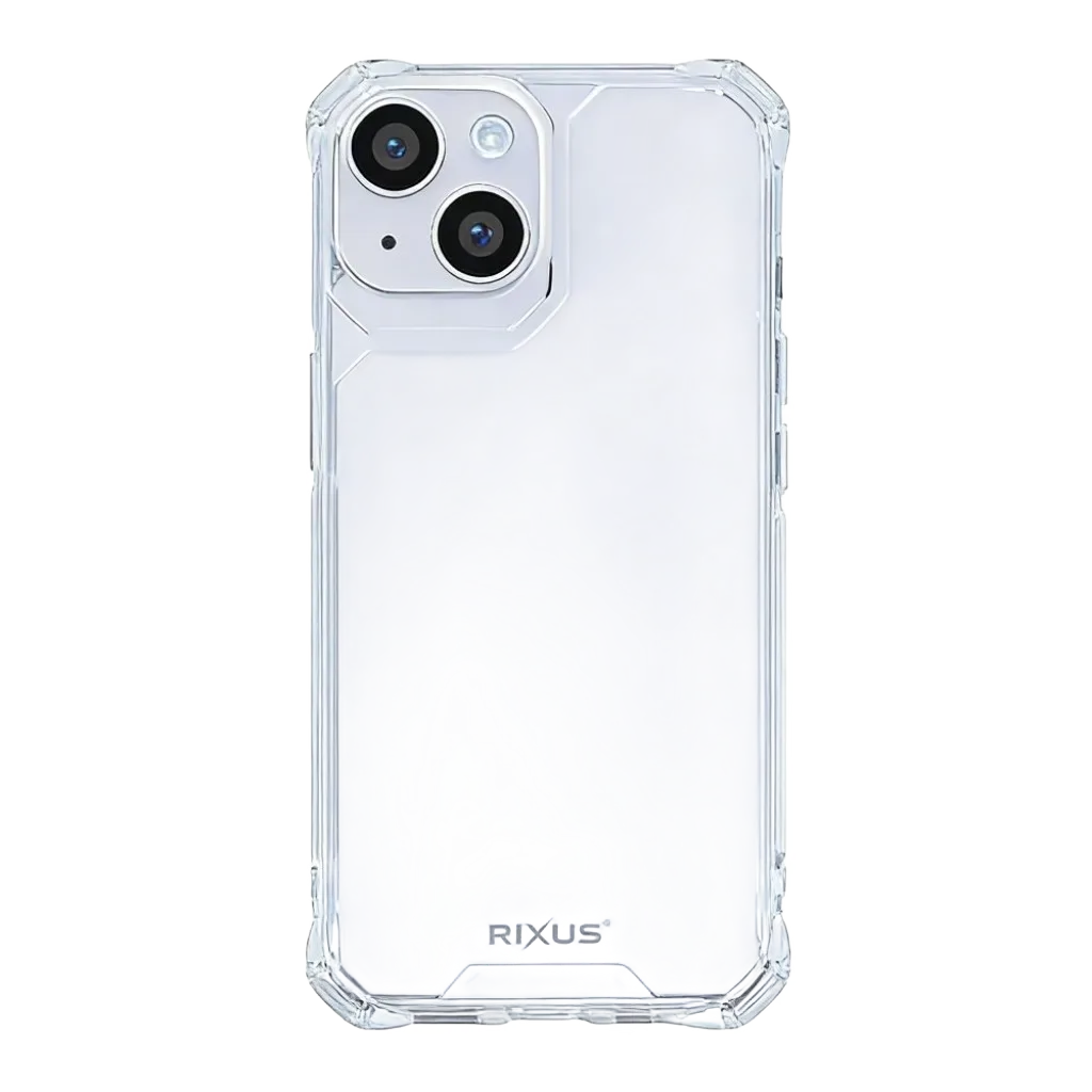 Rixus Armor-X Anti Shock cover til iPhone 14, gennemsigtig