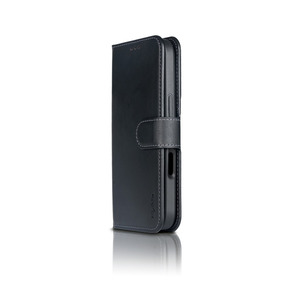 Rixus Duo pungcover med aftageligt cover til iPhone 16 Pro Max, sort, billede 4